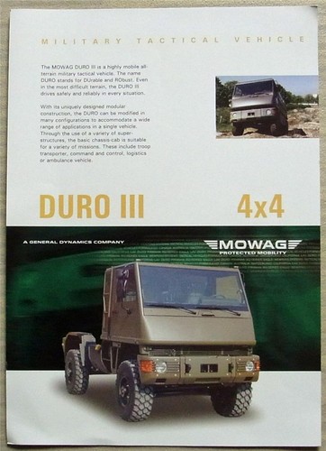 Mowag duro iii 4x4 - iii, military