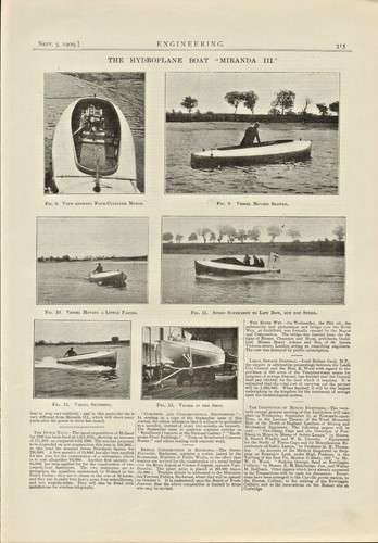 1909 large engineering print - , "