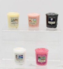 Yankee Candle Classics Set of 5 Mixed Votive Samplers Assorted Fragrances Home