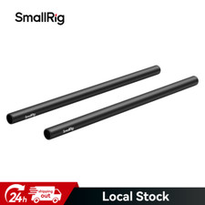 SmallRig 1053 2PCS 15mm Rod (M12-30cm) Black Aluminum Alloy for 15mm LWS system
