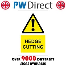 SIGN Hedge Cutting Gardening