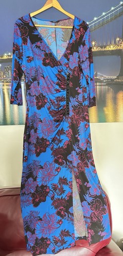 Vibrant floral midi dress - vibrant,