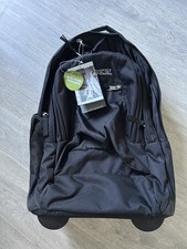 Jansport Driver 8 Black - Wheeled Backpack 15 Laptop Computer Compartment-NEW