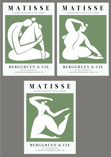 Size matisse prints - a4,