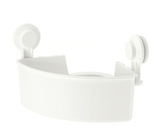 IKEA TISKEN Corner Shelf White