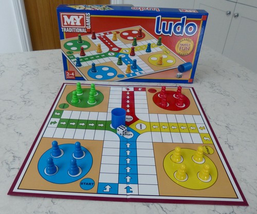 Traditional games ludo - m.y,