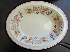 Wedgwood Roseberry Oval Vegetable Serving Dish 24.5.cm -  VGC