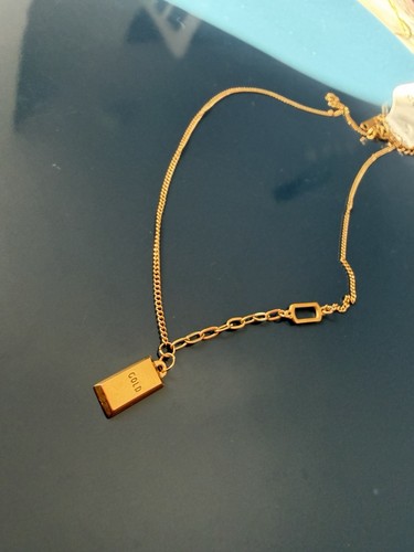 Stainless steel gold bar - stainless,
