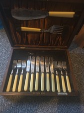 Fish Cutlery Set Bone Handle