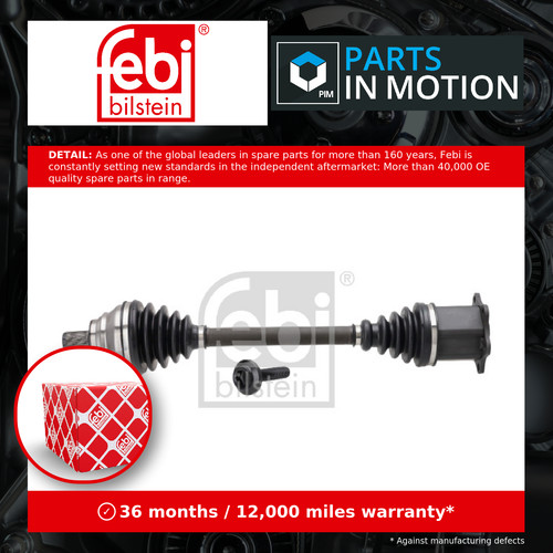 Drive shaft fits golf mk5 - shaft,