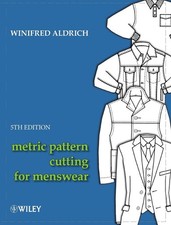 Metric Pattern Cutting for Menswear by Winifred Aldrich | Hardcover | 2011
