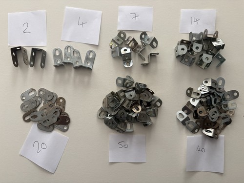 Various types meccano bracket - types,