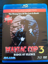 Maniac Cop 3 Blu Ray Movie Slasher Horror Blue Underground Region Free