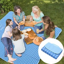 Oxford Fabric Picnic Blanket Waterproof Outdoor Mat Tent Grass Pad Camping Rug