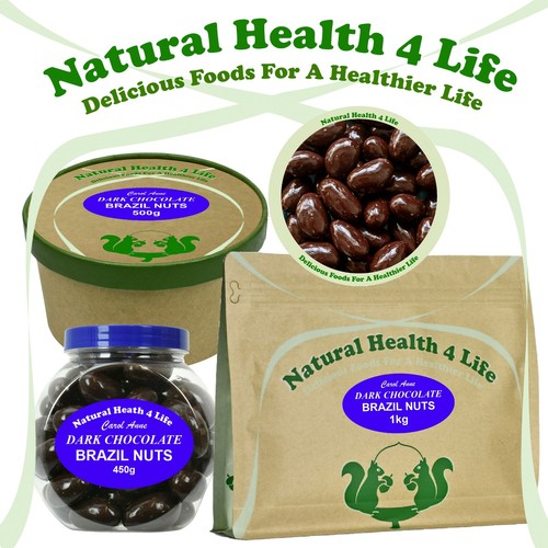 Dark chocolate brazil nuts - dark,