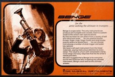 1973 Benge trumpet soloist art