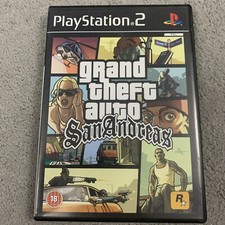 Grand Theft Auto: San Andreas (Sony PlayStation 2, 2004) Game No Manual No Map