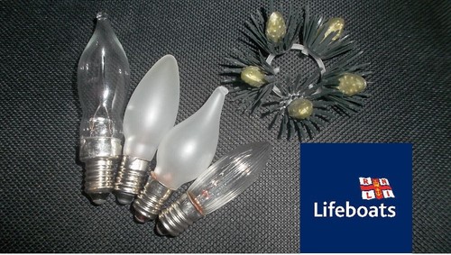 Rnli xmas e10 candle - rnli,