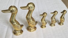 Brass Duck Family x 5 Vintage