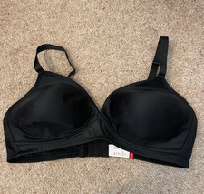 new triumph black bra size 36C, non wired padded bra 