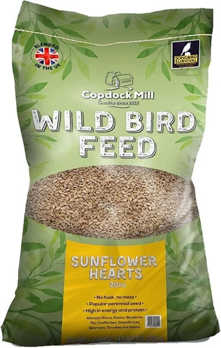 20kg sunflower hearts premium - sunflower,