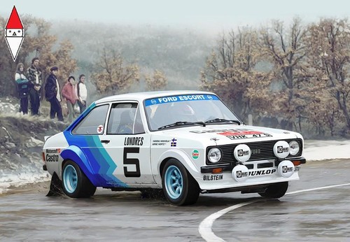 Italeri ford escort - ford,