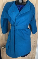 Bright royal mid blue belted