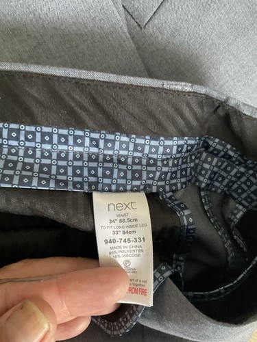 Next tailoring men grey - next, men’s