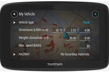 TOMTOM GO Professional 6200 HGV Truck Bus Lorry Van 6" Sat Nav Full Europe Maps