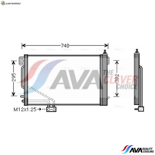 Condenser air conditioning - air,