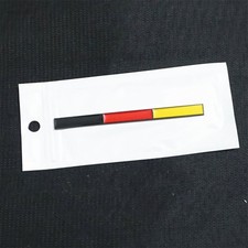 1x Germany Flag Matte Black