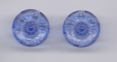 Pair vintage buttons - vintage,