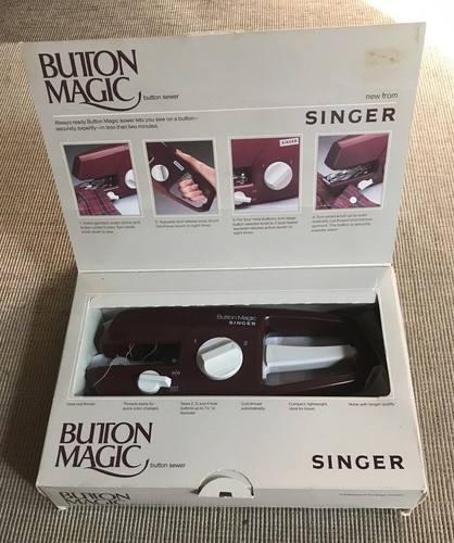 Button magic singer - magic, hand