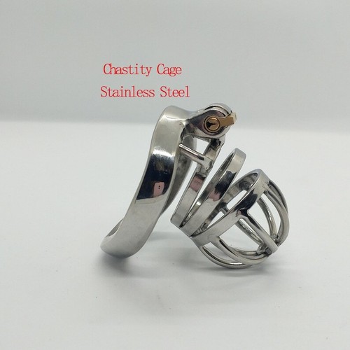 Chastity cage stainless steel - chastity,