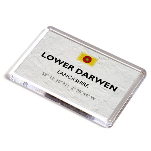 Fridge magnet lower darwen - -,