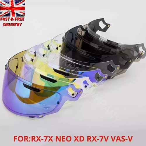 Helmet visor for arai 7x - rx,