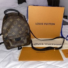 Louis Vuitton Palm Springs Mini Backpack Bag in Monogram Canvas Brown 🌴