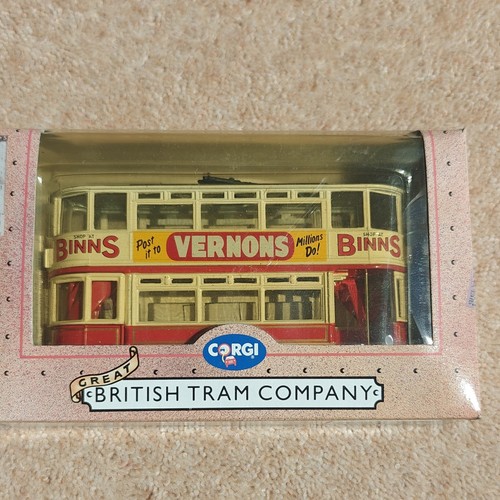 Corgi great british tram - great,