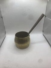 Antique small brass - , saucepan