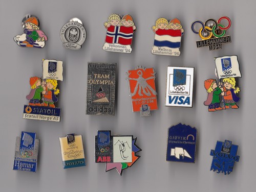 1994 olympic games - games, pin