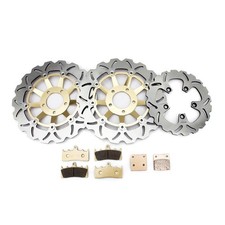 Front Rear Brake Discs Pads