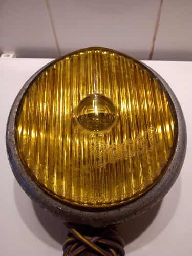 Classic retro bosch amber