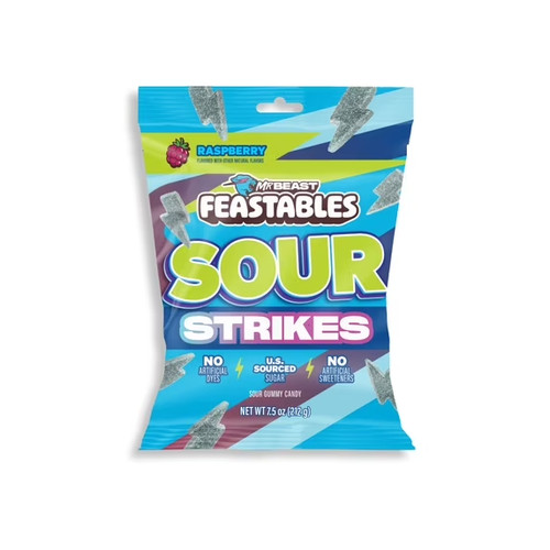 Bags feastables mrbeast sour - bags,