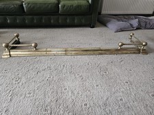 Large antique brass extendable fender