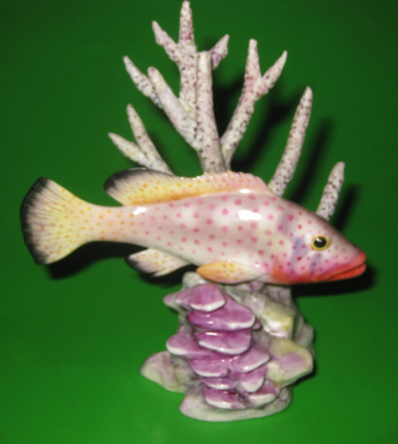 Vintage royal worcester fish - vintage,