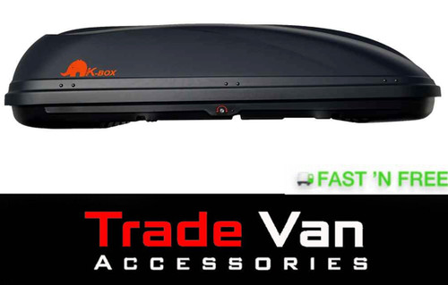 Roof box 450l black - roof,