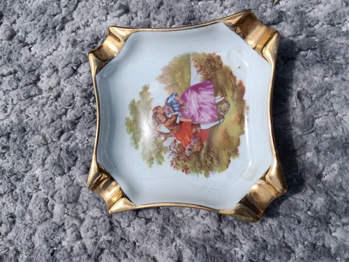 Vintage limoges ashtray - limoges,