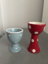 2 X Spotty Egg Cups