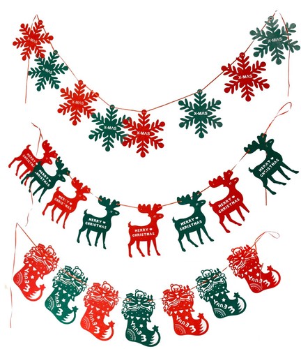 Christmas pennant party - christmas,