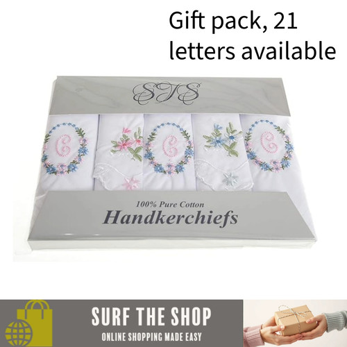 Gift pack ladies initial - 5,
